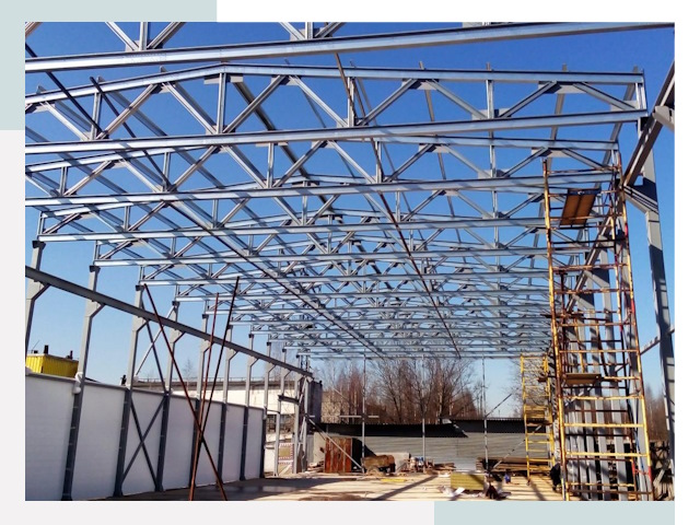 Строительство цехов в Торжок от 613 руб. под ключ