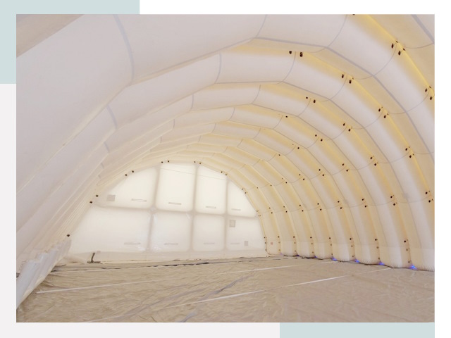 Пневмокаркасные ангары в Торжке