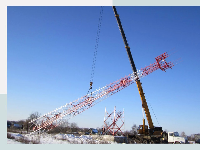 Строительство башен связи в Торжке от 613 руб.