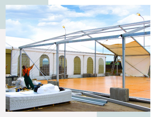 Быстро сборные шатры в Торжке