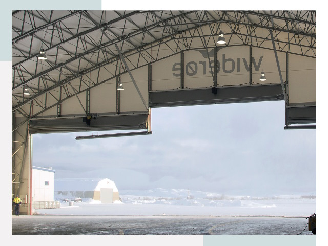 Ворота для ангаров в Торжке