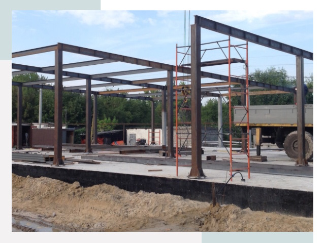 Фундамент для ангаров в Торжке