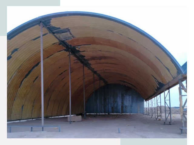 Реконструкция ангаров в Торжке